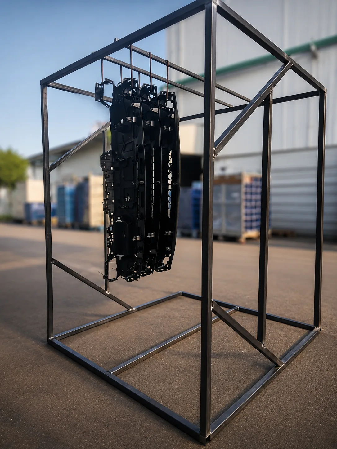 Custom Steel Hanging Frame