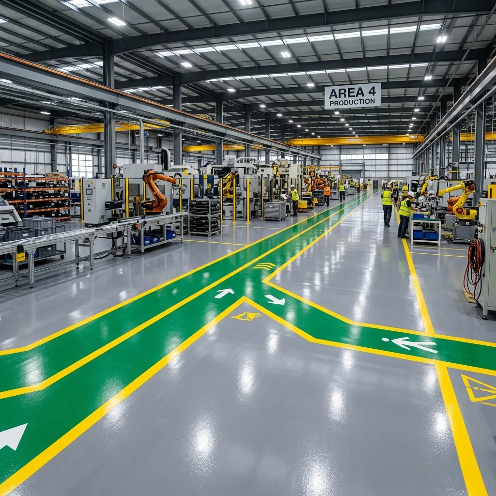 Factory Floor Epoxy Coating