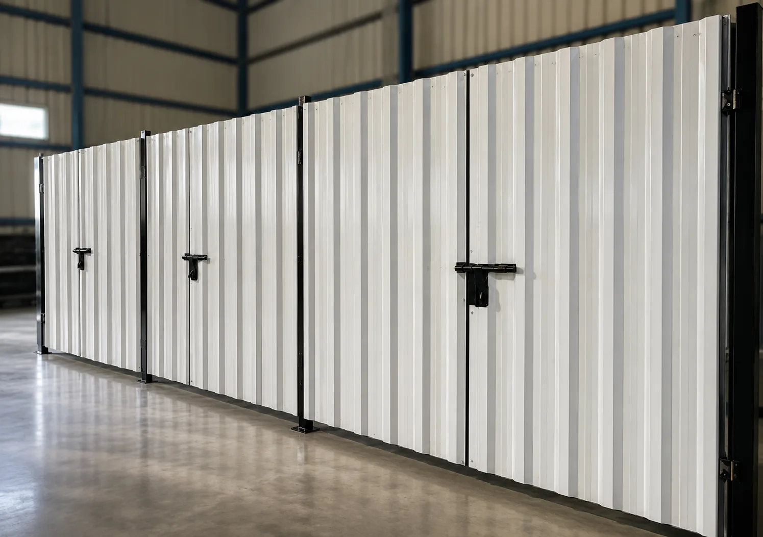 Industrial Steel Security Gate
