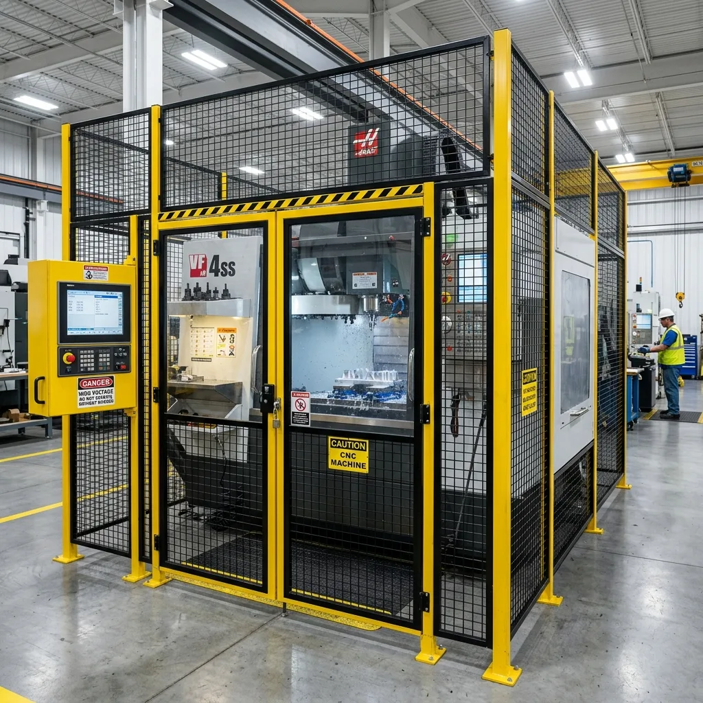 CNC Machine Safety Enclosures