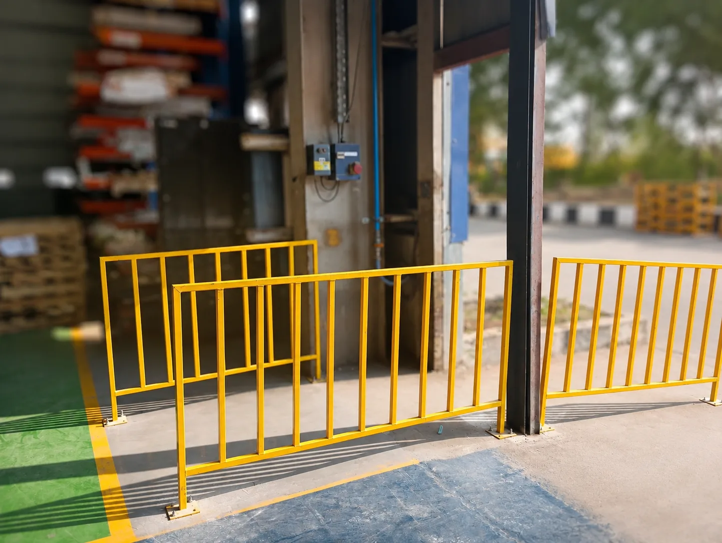 Industrial Safety Rail Barriers