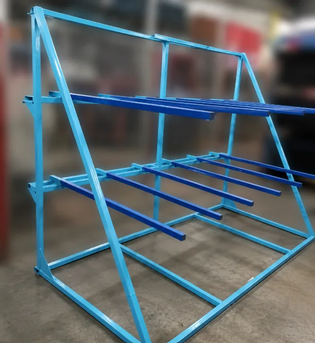 Custom Storage Rack Fabrication