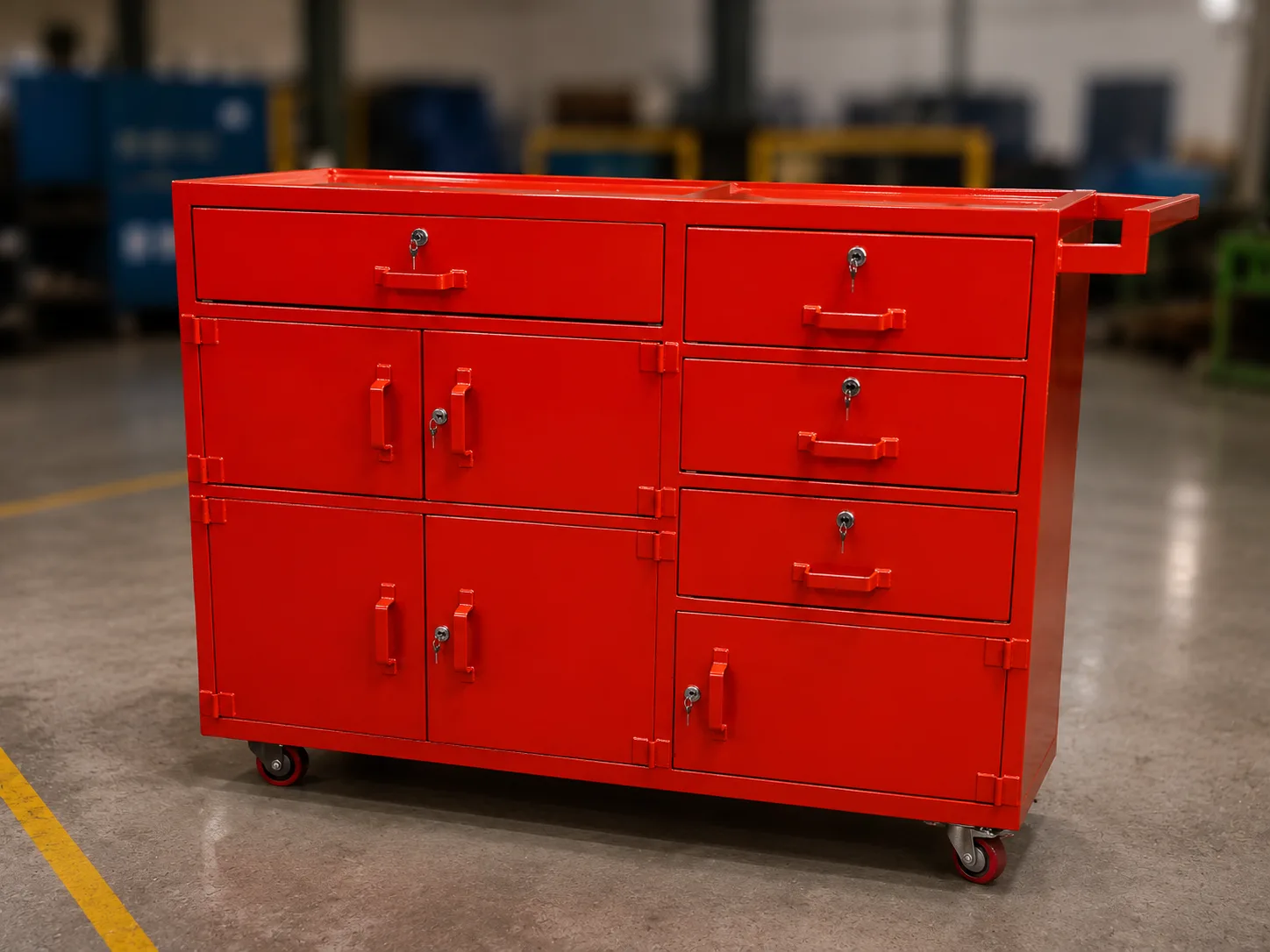 Mobile Component Storage Trolley